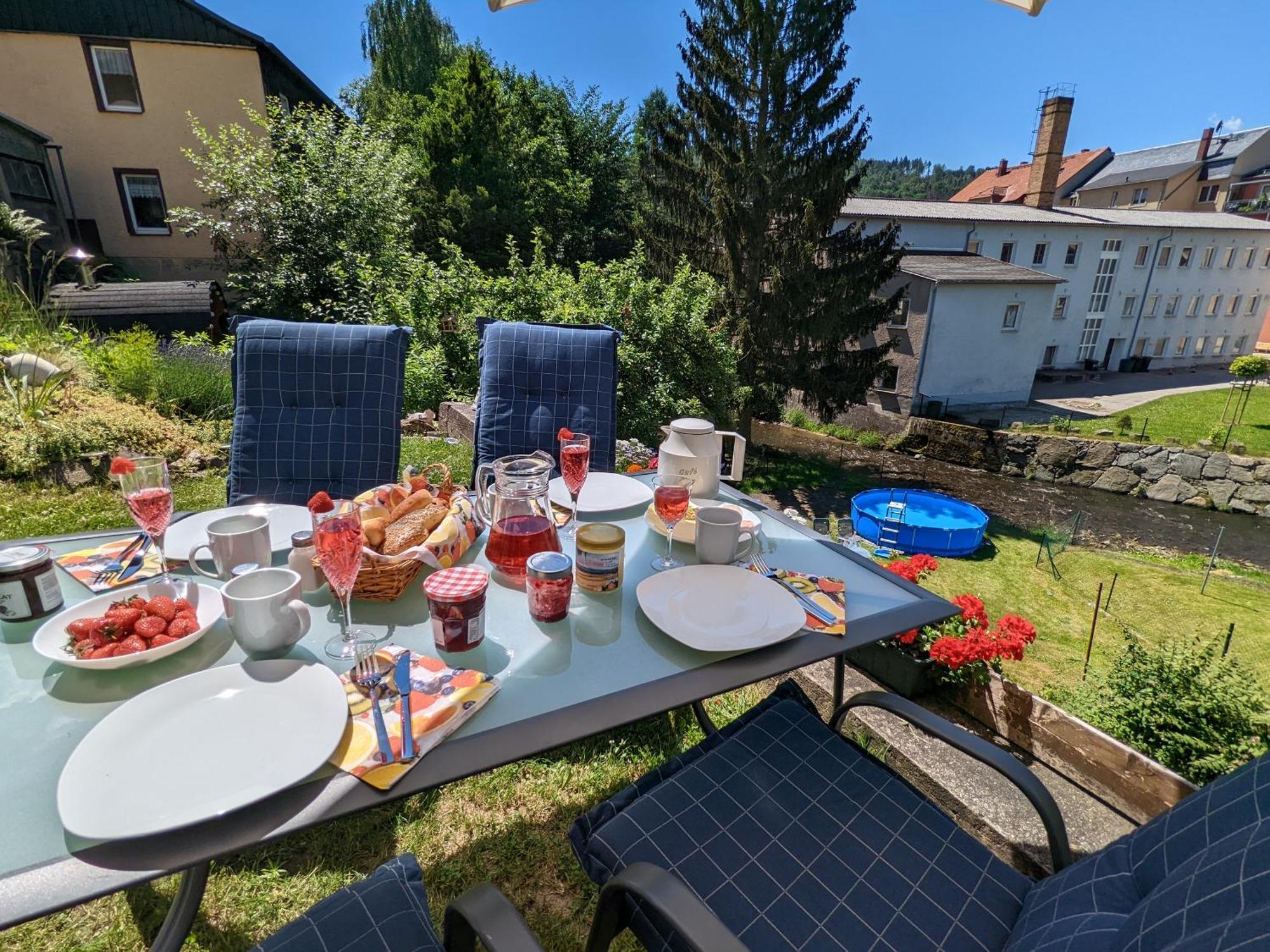 F3 Urlaubsmagie - Pool, Garten & Terrasse - 4P Sebnitz Eksteriør billede