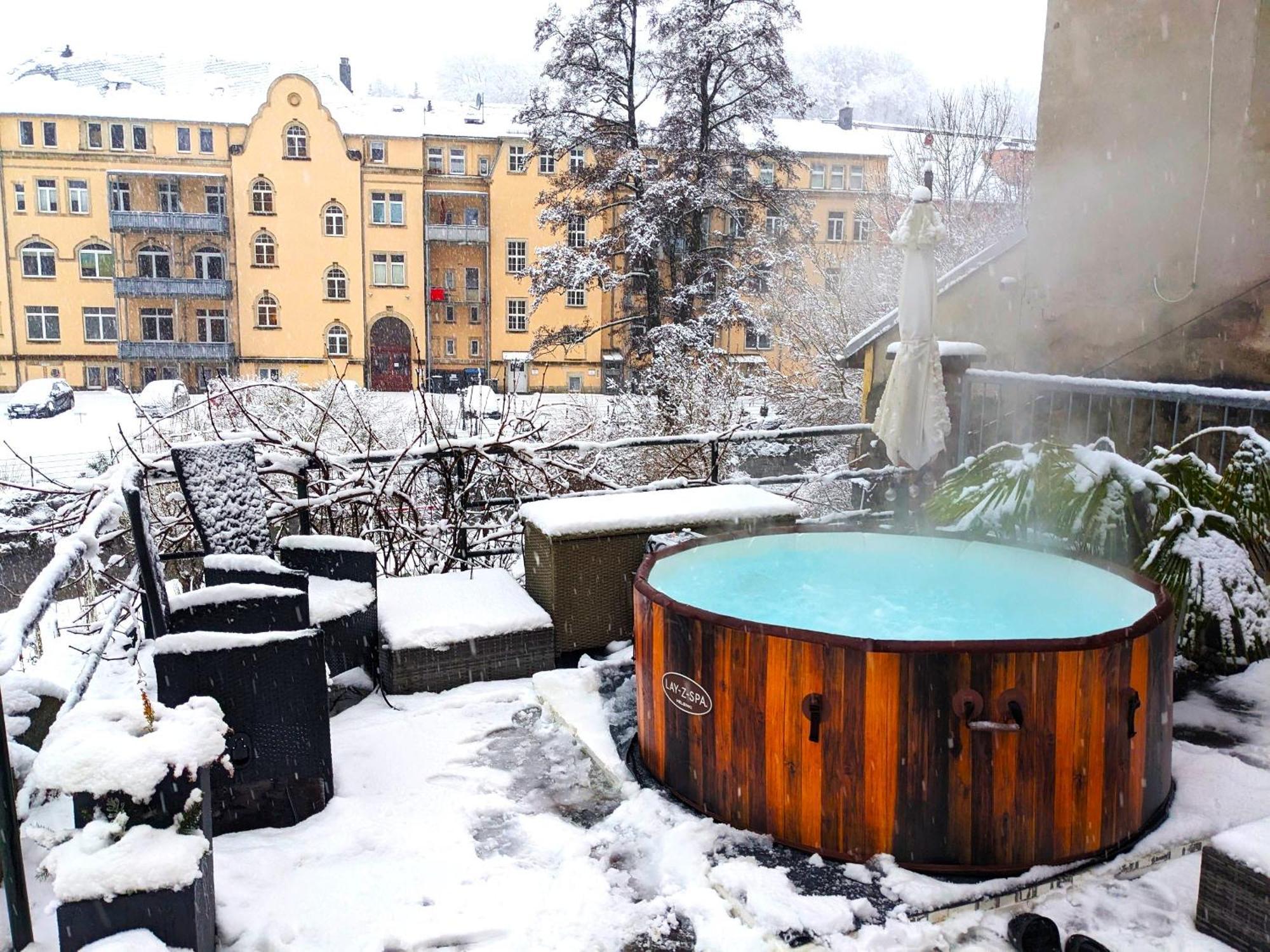 F3 Urlaubsmagie - Pool, Garten & Terrasse - 4P Sebnitz Eksteriør billede