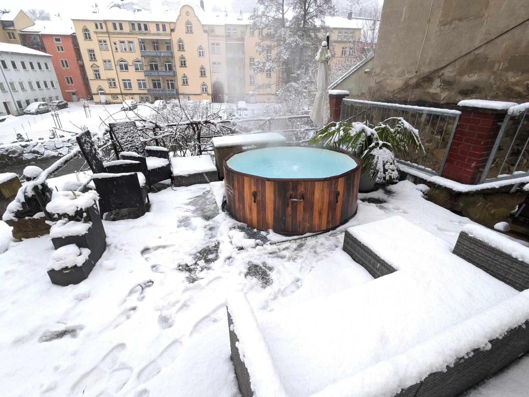 F3 Urlaubsmagie - Pool, Garten & Terrasse - 4P Sebnitz Eksteriør billede