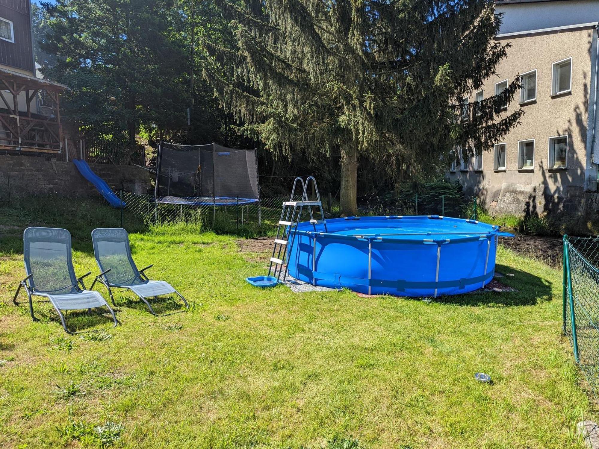 F3 Urlaubsmagie - Pool, Garten & Terrasse - 4P Sebnitz Eksteriør billede
